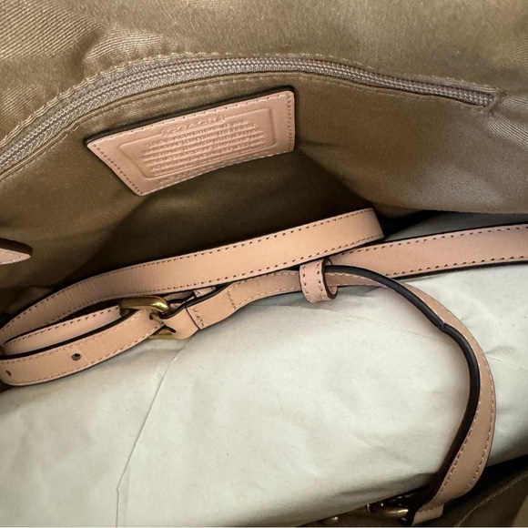 Coach Peyton Signature Cora Domed Satchel *NWT* - Picture 6 of 10